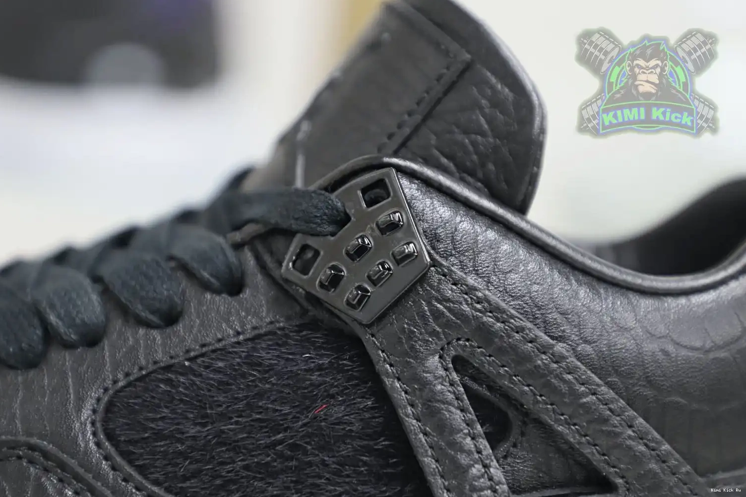 Jordan black retro Kimikick ponyhair 4 Jordan Air 0413